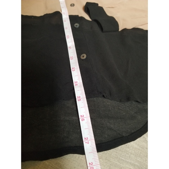 Double Zero - Colorblock Button Front Blouse - Picture 5 of 5